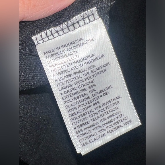 Lark & Ro Women's Fluid Crepe Flutter Short Sleeve Boat Neck Sheath Dress Sz 14 - Picture 5 of 6